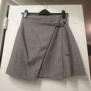 DKNY Houndstooth Skirt